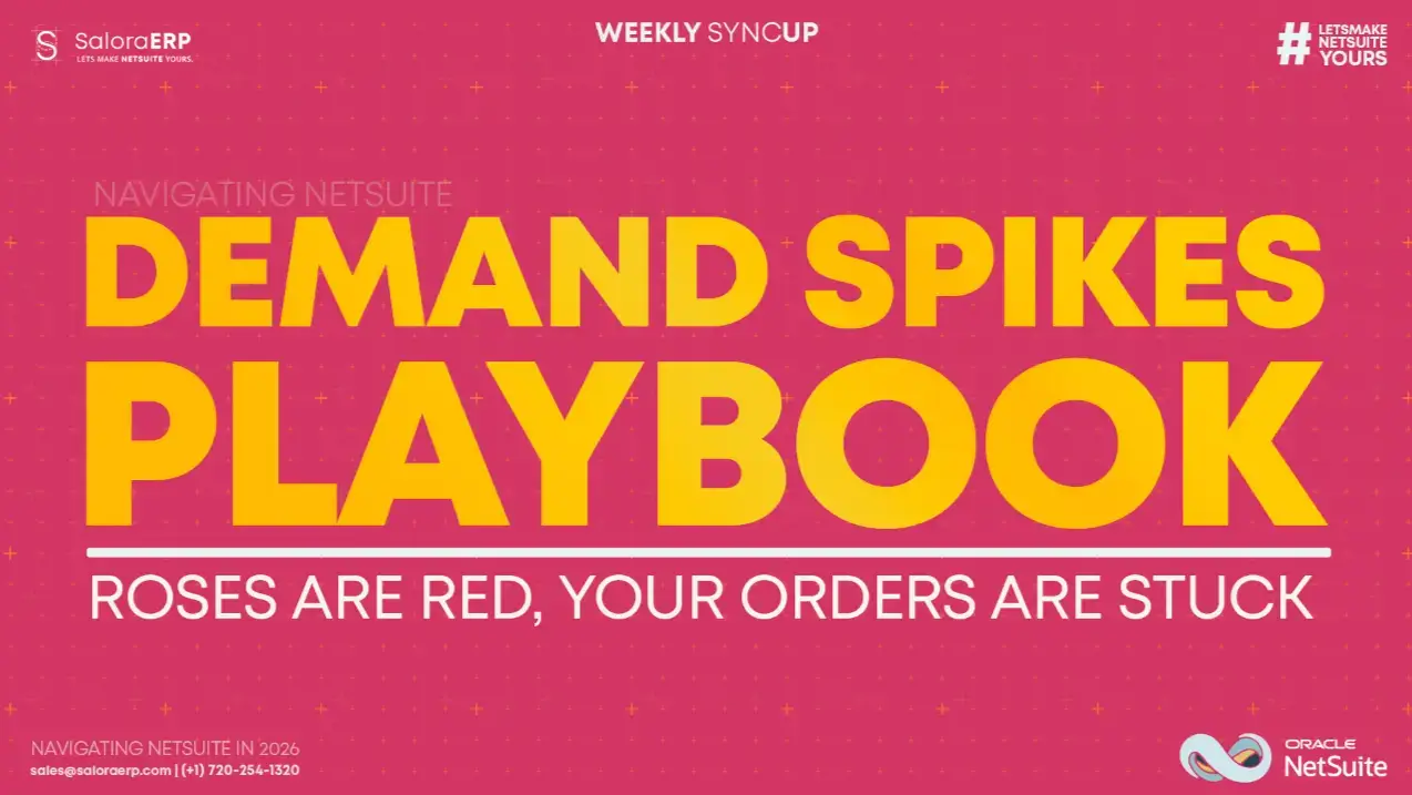 Demand Spikes Playbook